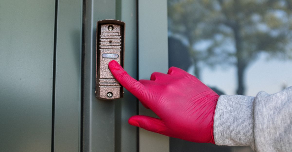 locksmith unlocking front door — Mike Locksmiths